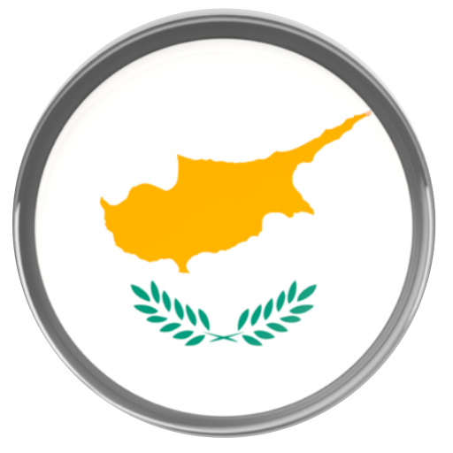 Cyprus round Flag